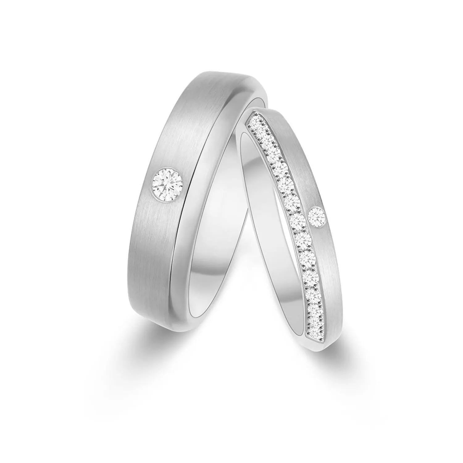 Lee Hwa Jewellery Men's Wedding Bands-PURE LOVE