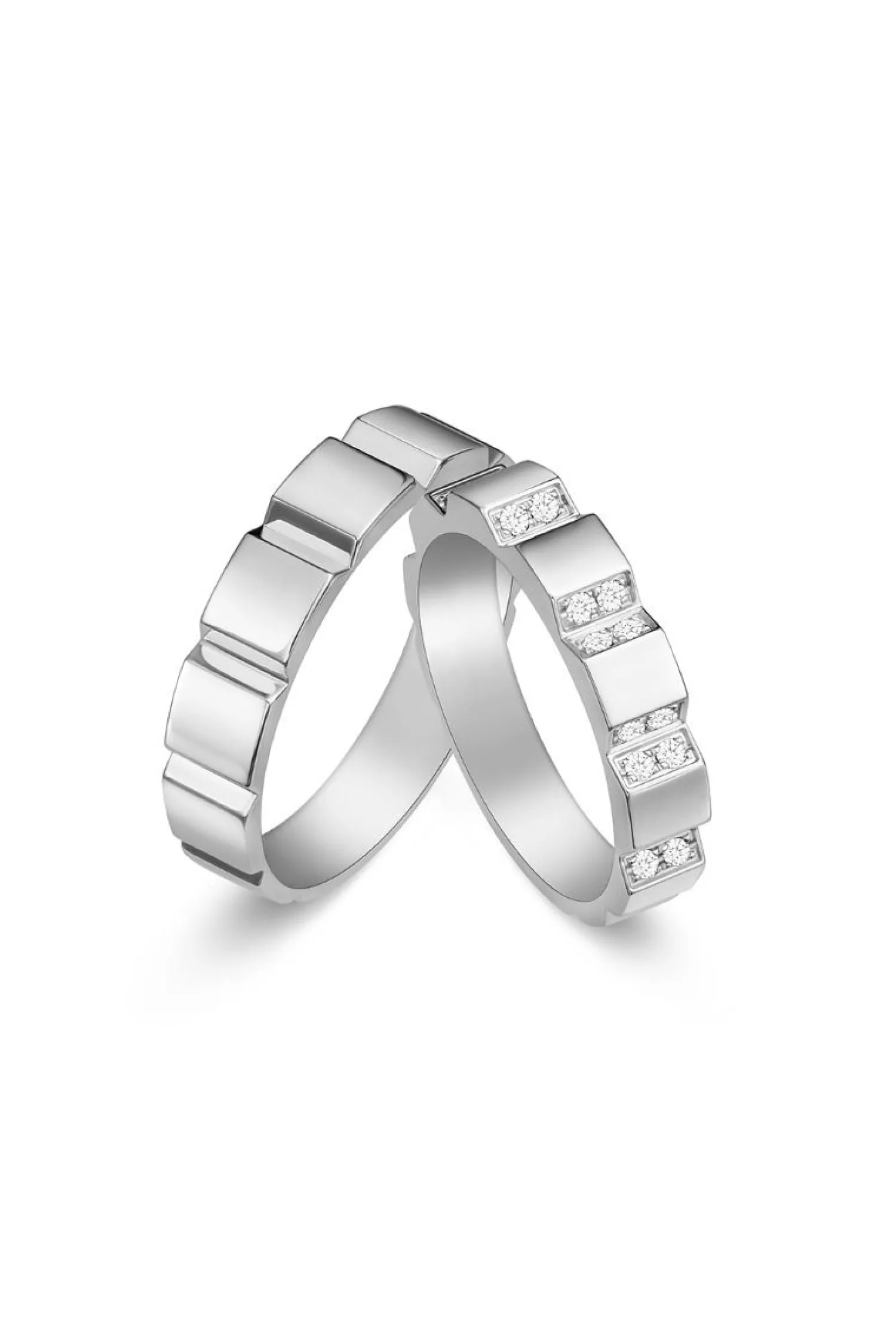 Lee Hwa Jewellery Couple Rings-PURE LOVE