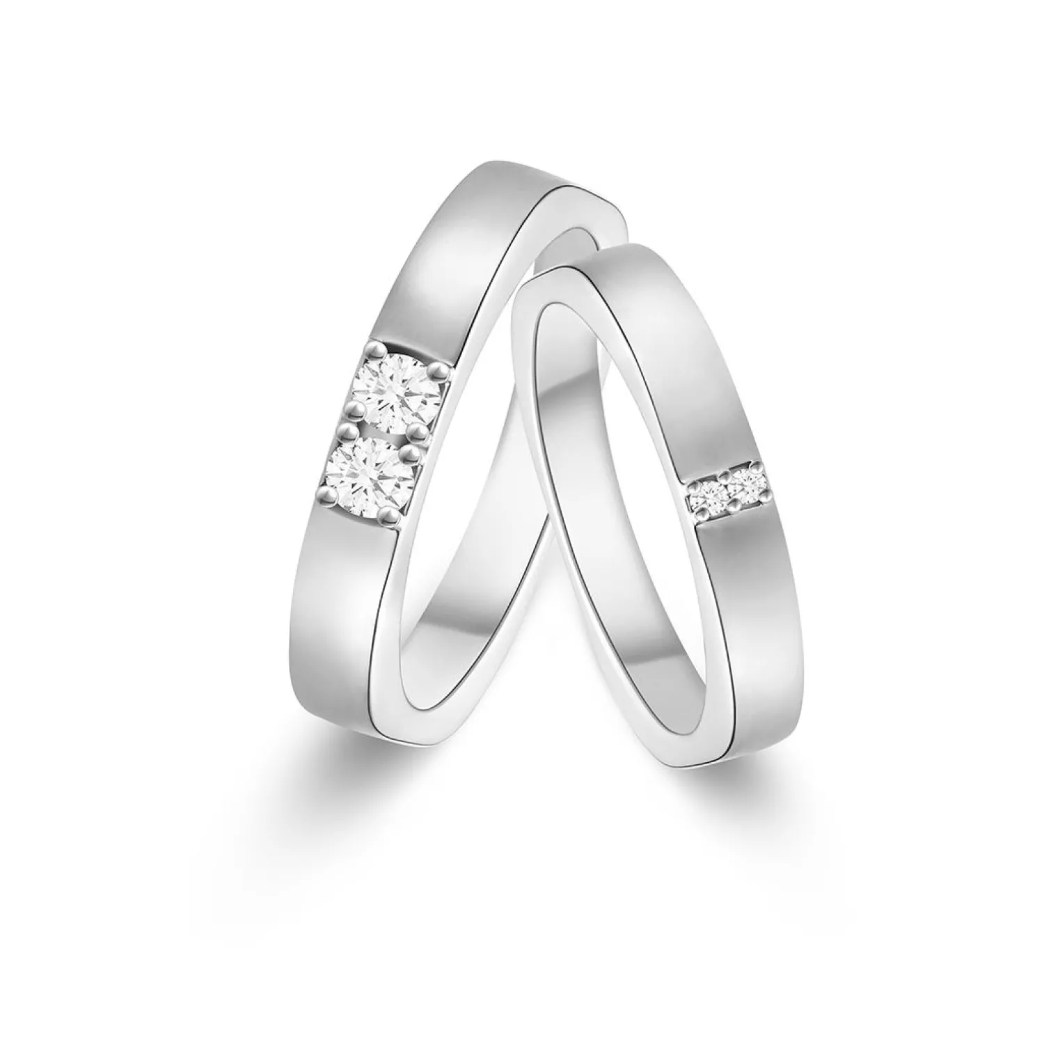Lee Hwa Jewellery Women's Wedding Bands-PURE LOVE