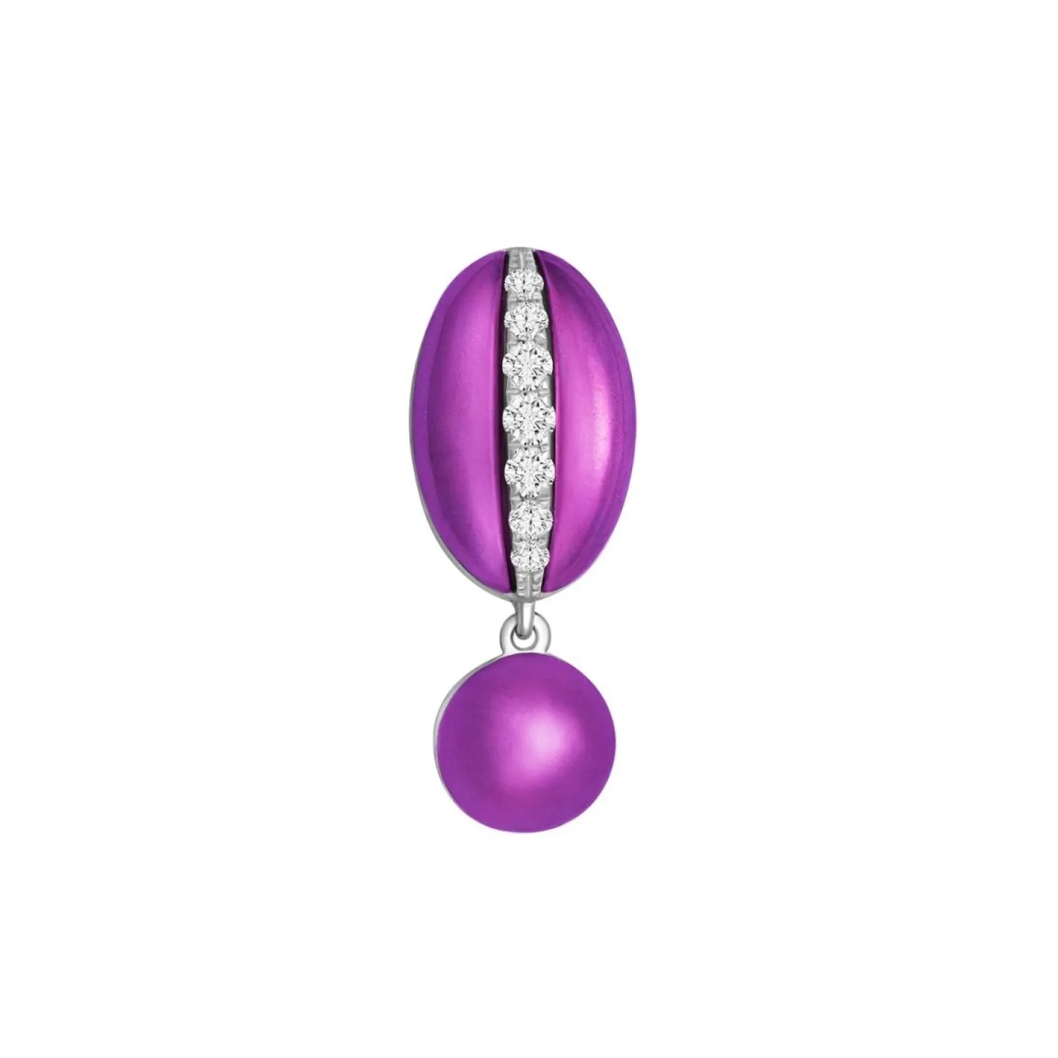 Lee Hwa Jewellery Pendants-PURPLE GOLD