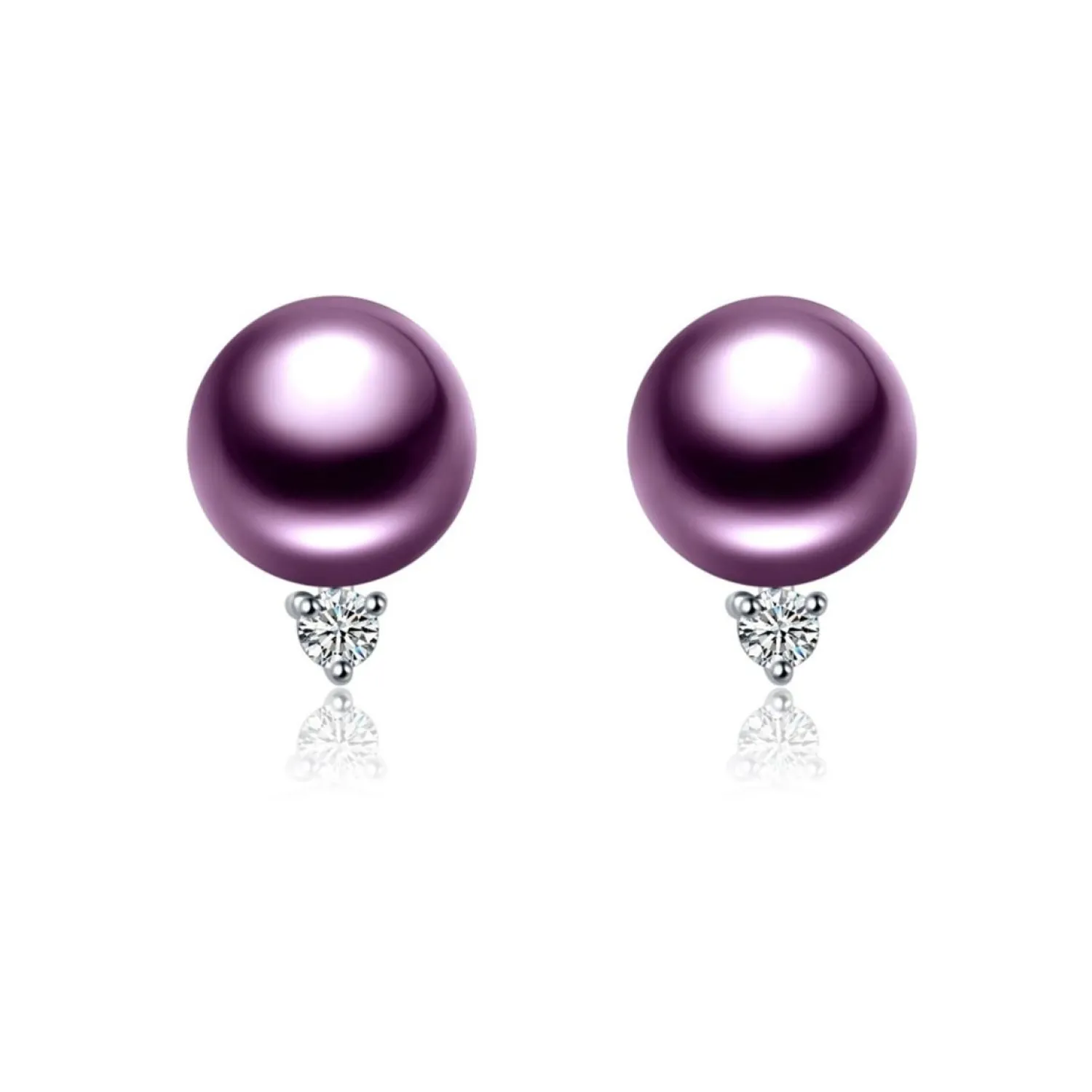 Lee Hwa Jewellery Earrings-PURPLE GOLD