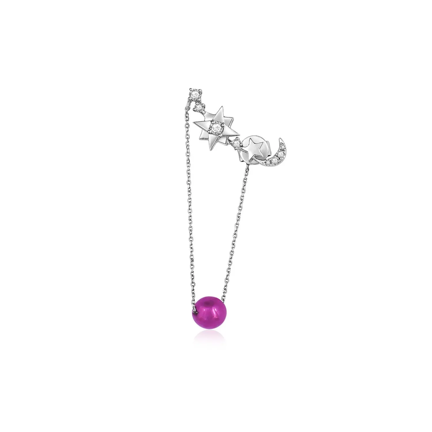 Lee Hwa Jewellery Earrings-PURPLE GOLD