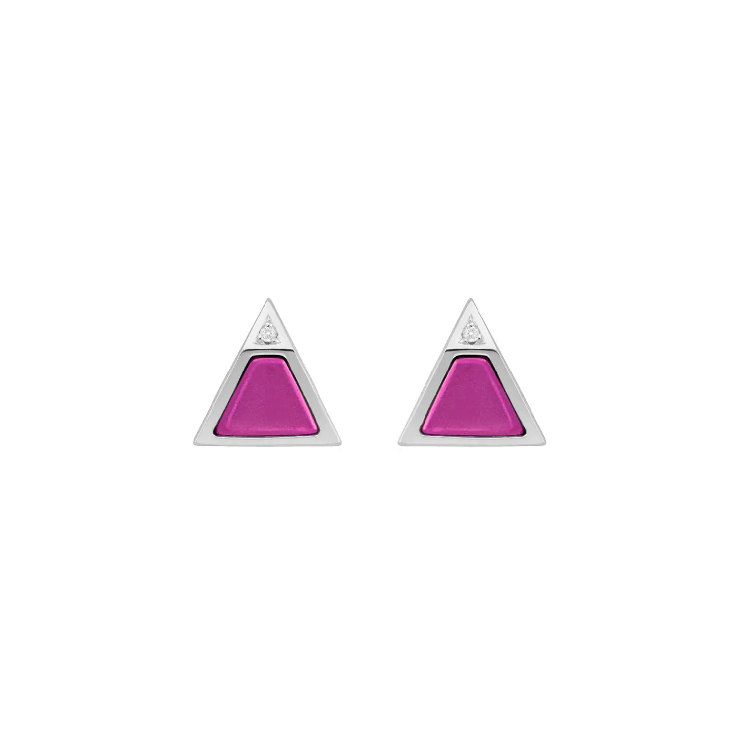 Lee Hwa Jewellery Earrings-PURPLE GOLD