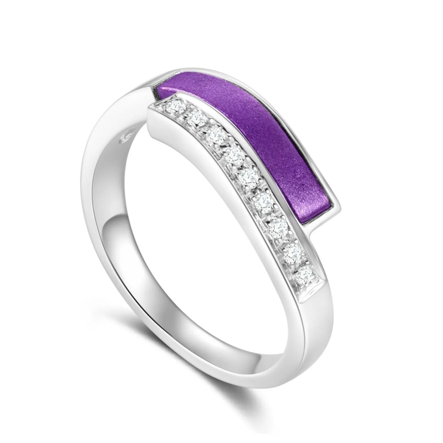 Lee Hwa Jewellery Rings-PURPLE GOLD